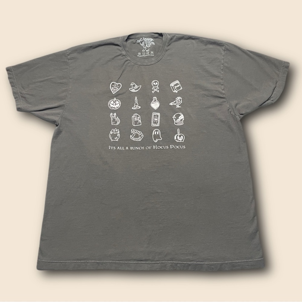 Hocus Pocus “It’s All A Bunch Of Hocus Pocus” witchy Halloween graphic tee- XL/L